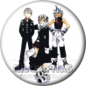 Chapa de Soul Eater: Death, Maka y Black