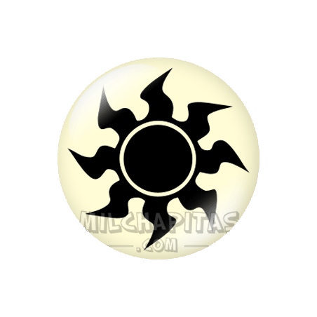Chapa de Maná Magic: Maná blanco