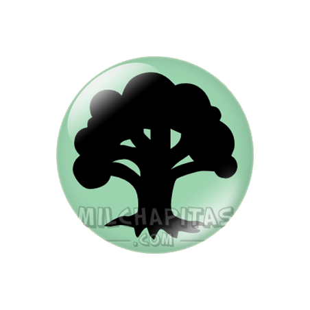 Chapa de Maná Magic: Maná verde