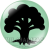 Chapa de Maná Magic: Maná verde