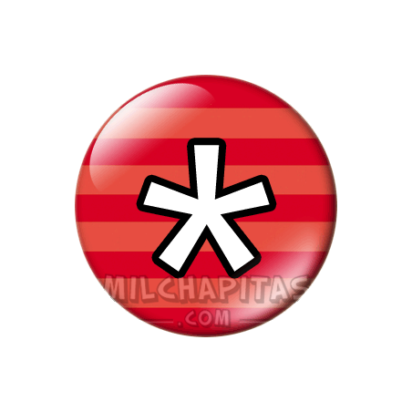 Chapa de Números: Asterisco