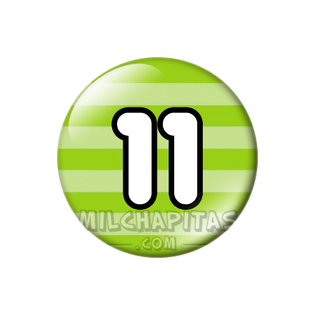Chapa de Números: Número 11