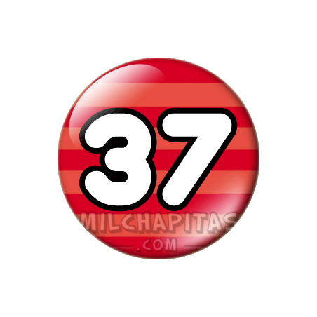 Chapa de Números: Número 37