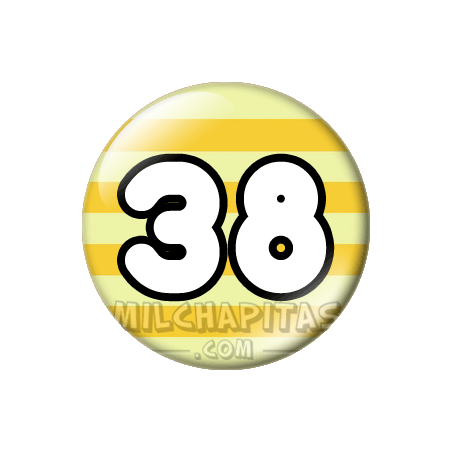 Chapa de Números: Número 38