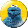 Chapa de Barrio Sésamo: El monstruo de las galletas