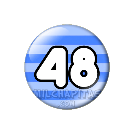 Chapa de Números: Número 48