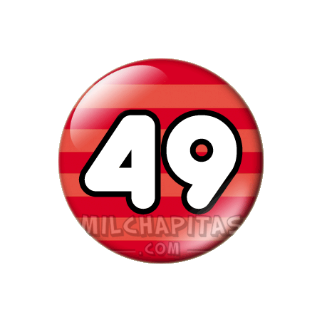 Chapa de Números: Número 49