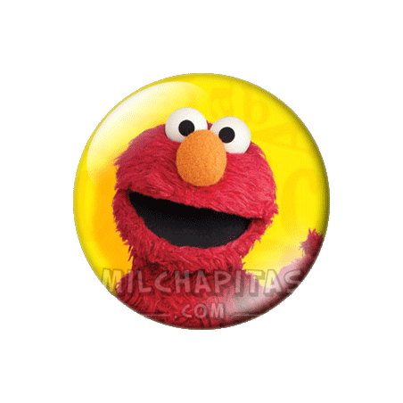 Chapa de Barrio Sésamo: Elmo