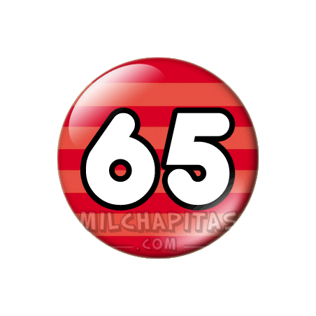 Chapa de Números: Número 65