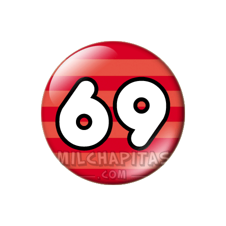 Chapa de Números: Número 69