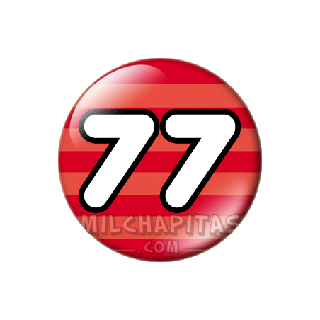 Chapa de Números: Número 77