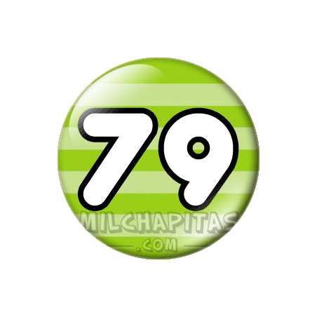 Chapa de Números: Número 79