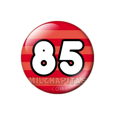 Chapa de Números: Número 85