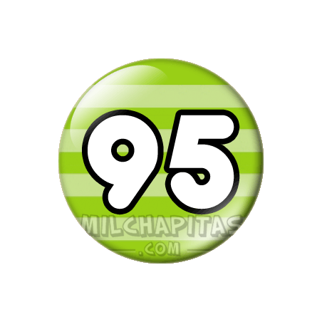 Chapa de Números: Número 95