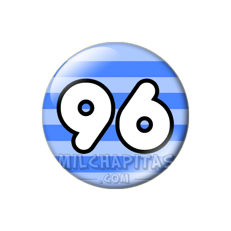 Chapa de Números: Número 96