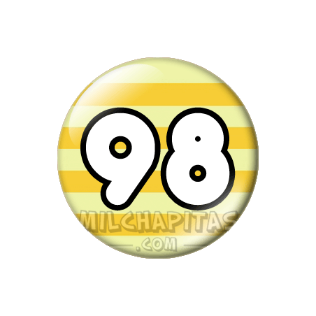 Chapa de Números: Número 98