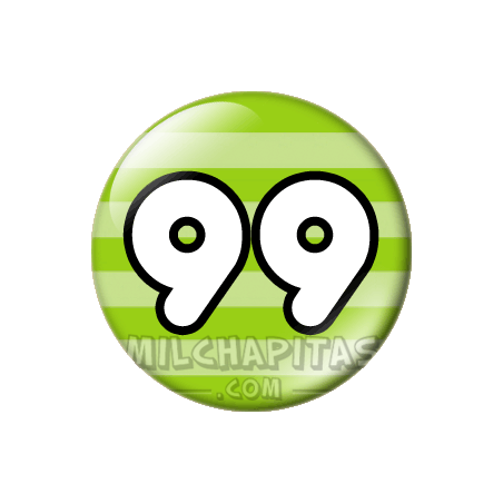 Chapa de Números: Número 99
