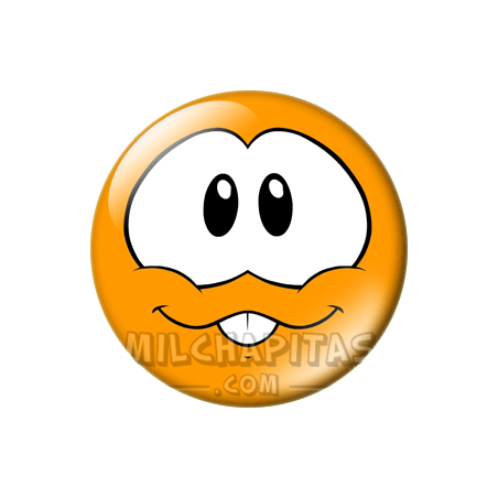 Chapa de Puffles: Puffle naranja