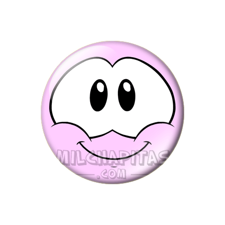 Chapa de Puffles: Puffle rosa