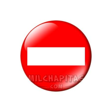 Chapa de Señales de tráfico: Señal prohibido