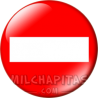 Chapa de Señales de tráfico: Señal prohibido
