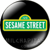 Chapa de Barrio Sésamo: Logo Barrio Sésamo