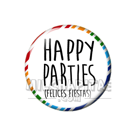 Chapa de Spanglish: Felices fiestas