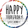 Chapa de Spanglish: Feliz juernes
