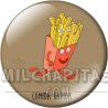 Chapa de Juegos de palabras: Comida rápida JP