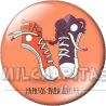Chapa de Juegos de palabras: Zapatos para bailar JP