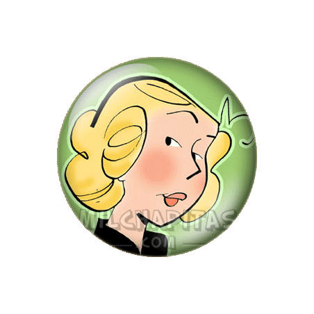 Chapa de Daniel el travieso: Alice Mitchel