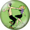 Chapa de Daniel el travieso: Alice y Henry bailando