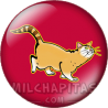 Chapa de Daniel el travieso: Hot dog (El gato)