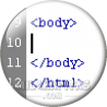 Chapa de Geek: Etiqueta body