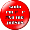 Chapa de Geek: No me pulses