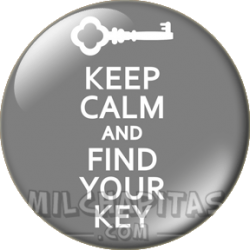 Keep Calm and find your key