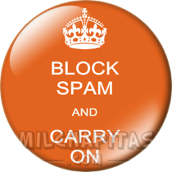Keep Calm block spam and...