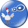 Chapa de Pulcino PIO: Gallina COO