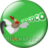 Chapa de Pulcino PIO: Gallo COROCOCO