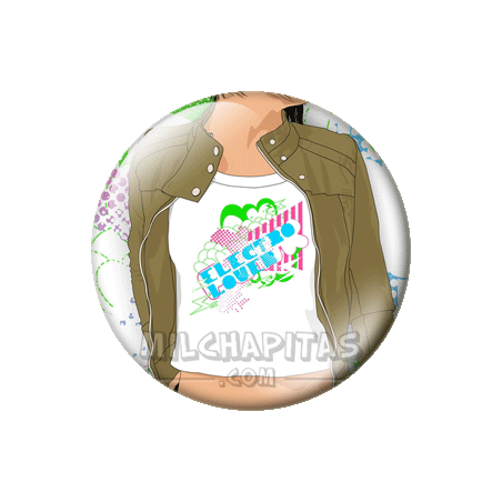Chapa de Abstracto: Camiseta estampada
