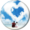 Chapa de Abstracto: Corazón en las nubes