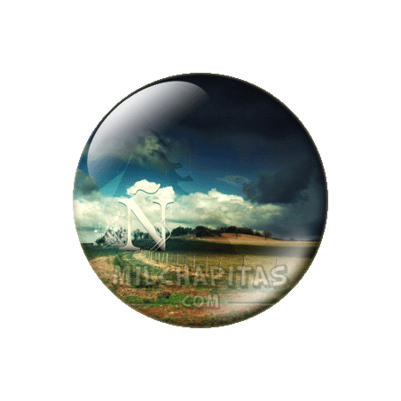 Chapa de Abstracto: Paisaje Ñ