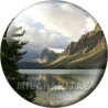 Chapa de Paisajes: Lago y montañas
