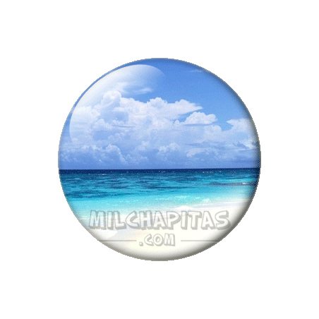 Chapa de Paisajes: Playa tropical 2