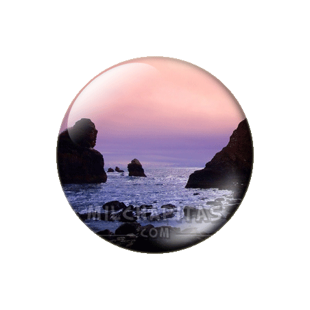 Chapa de Paisajes: Playa y rocas
