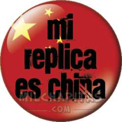 Mi réplica es china