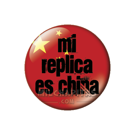 Chapa de Airsoft: Mi réplica es china