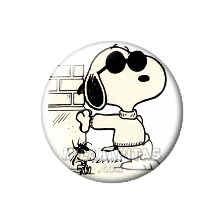 Chapa de Snoopy: Snoopy gafas de sol 1