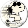 Chapa de Snoopy: Snoopy gafas de sol 1