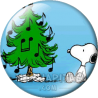 Chapa de Snoopy: Snoopy notas musicales